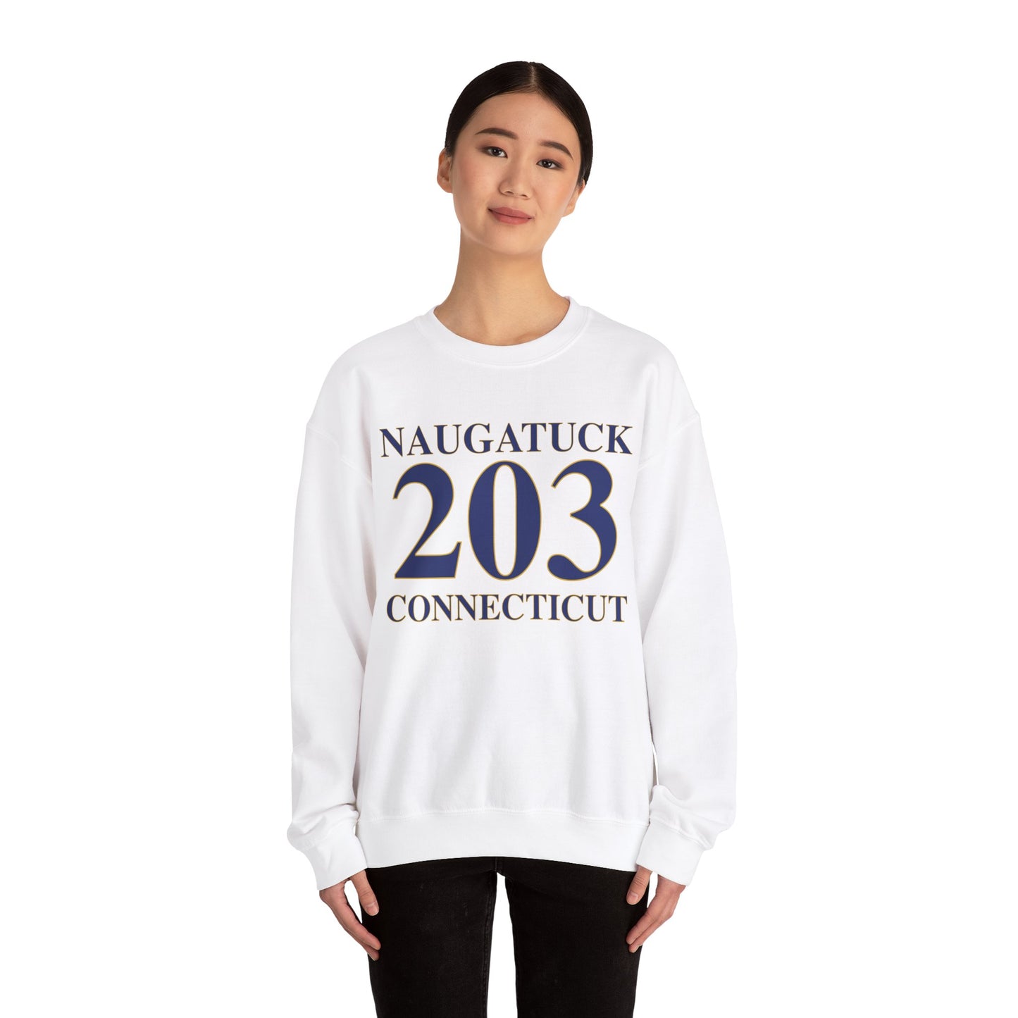 Naugatuck 203 Connecticut Unisex Heavy Blend™ Crewneck Sweatshirt