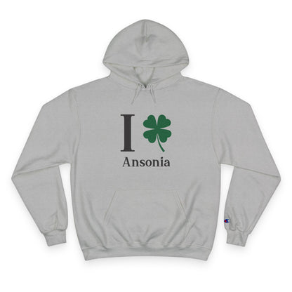 I Clover Ansonia Champion Hoodie