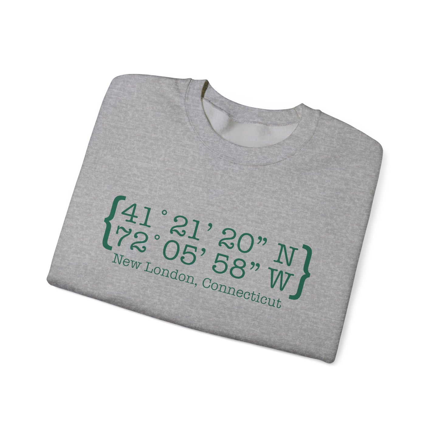 New London Coordinates Unisex Heavy Blend™ Crewneck Sweatshirt