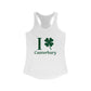 I Clover Canterbury Women's Ideal Racerback Tank Top