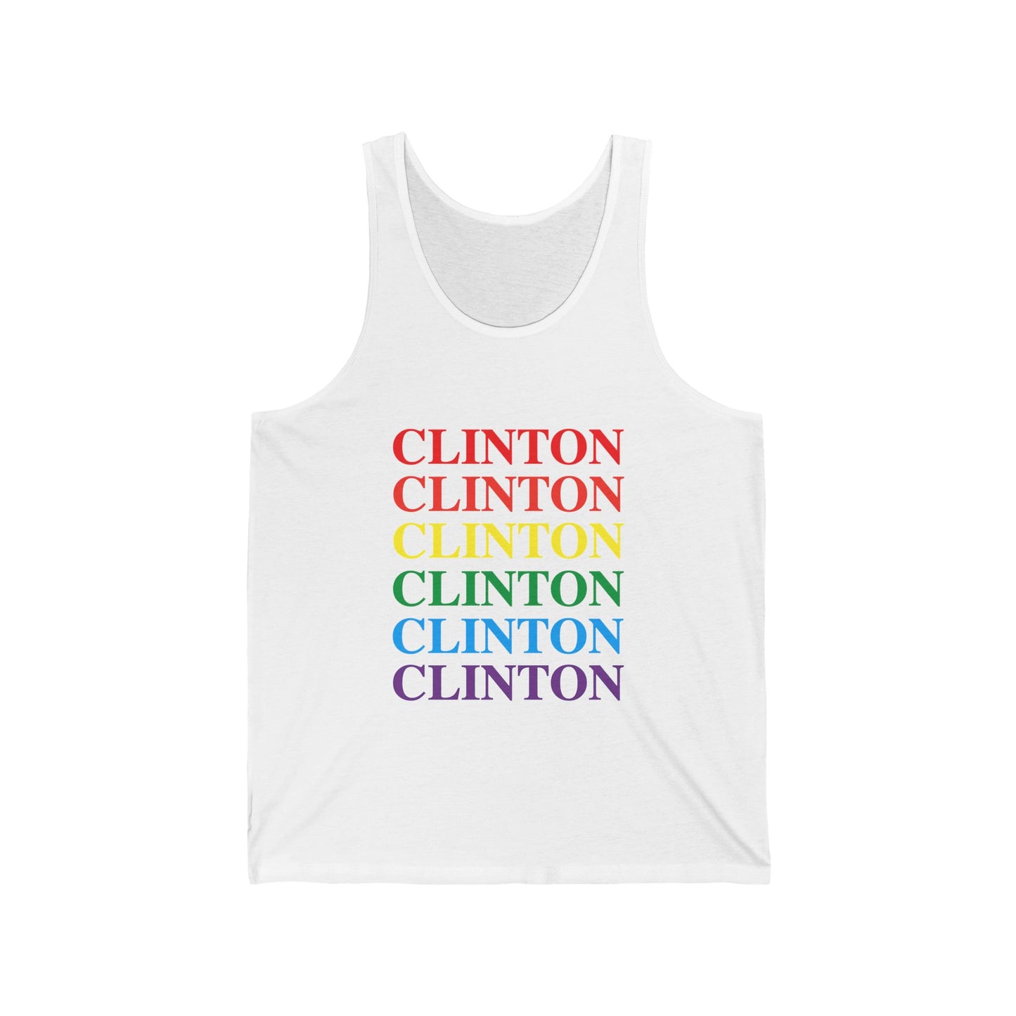 Clinton Pride Unisex Jersey Tank