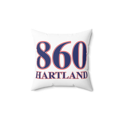 860 Hartland Red, White & Blue Spun Polyester Square Pillow