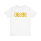 06896 Redding Connecticut Zip Code Unisex Jersey Short Sleeve T-Shirt
