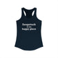 Saugatuck Is My Happy Place Women's Ideal Racerback Tank Top
