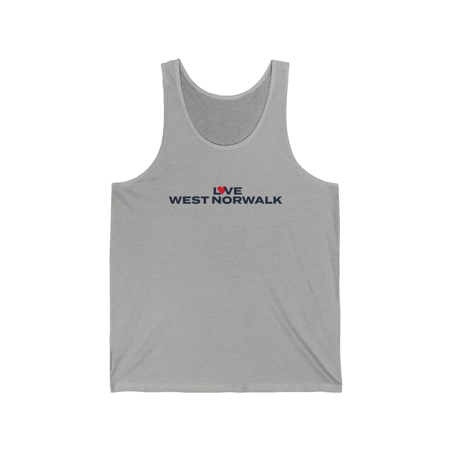 Love West Norwalk Unisex Jersey Tank Top