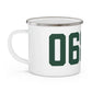 06850 Norwalk Connecticut Zip Code Enamel Camping Mug