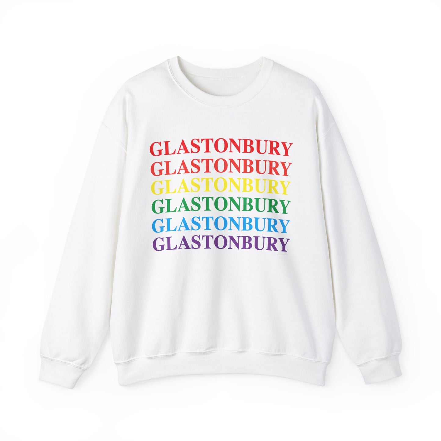 Glastonbury Pride  Unisex Heavy Blend™ Crewneck Sweatshirt