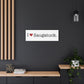 I Heart Saugatuck. Matte Canvas, Stretched, 1.25"