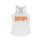 06484 Shelton Connecticut Zip Code Women's Ideal Racerback Tank Top