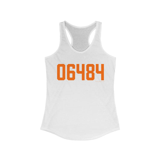 06484 Shelton Connecticut Zip Code Women's Ideal Racerback Tank Top