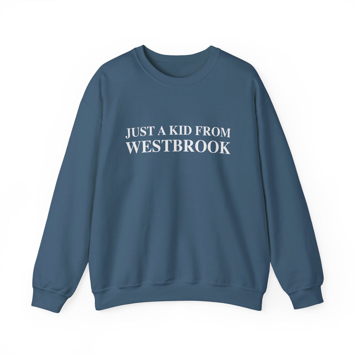 Just a kid from Westbrook Unisex Heavy Blend™ Crewneck Sweatshirt