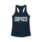 06423 East Haddam CT Zip Code Women's Ideal Racerback Tank Top