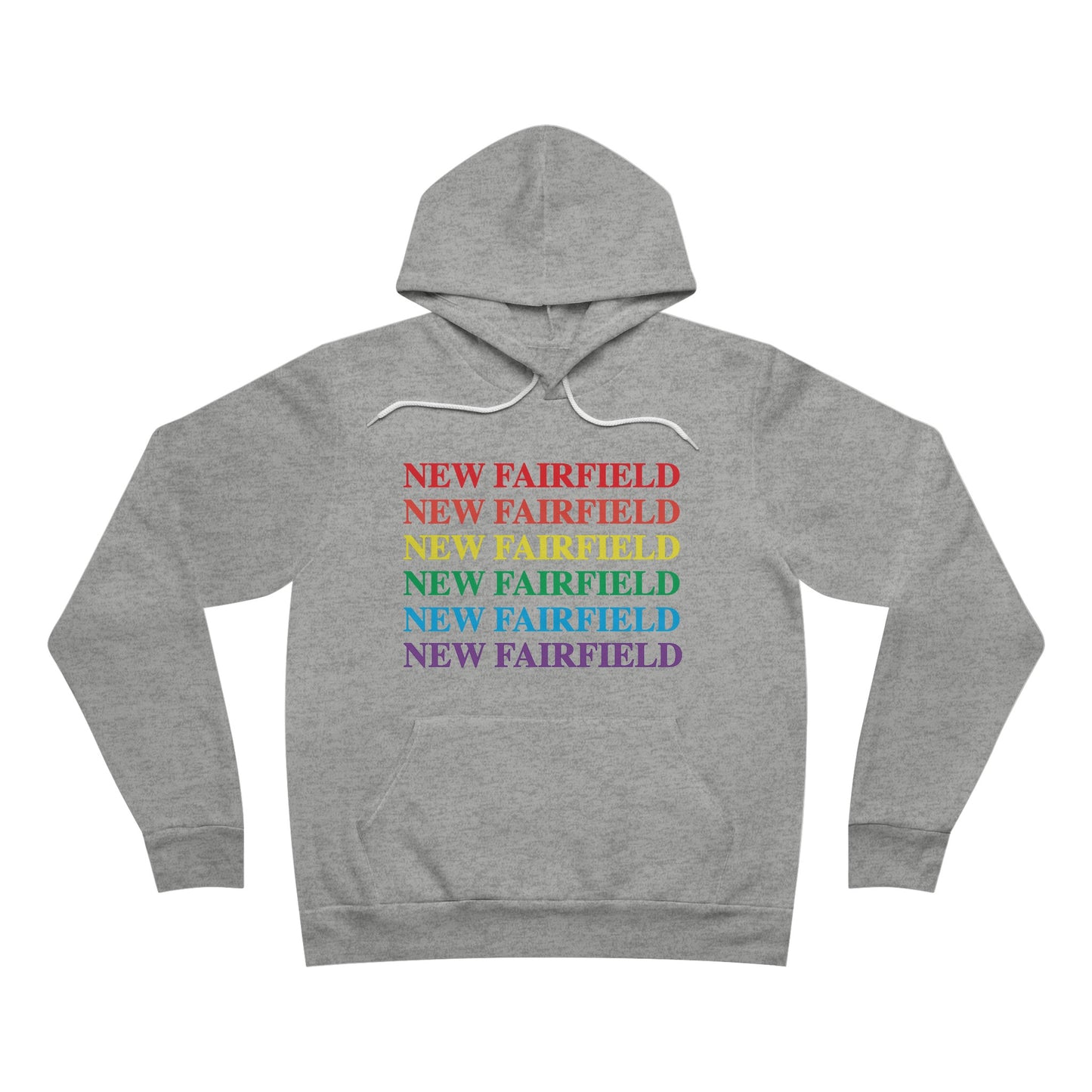 new fairfield pride hooded sweatshirt