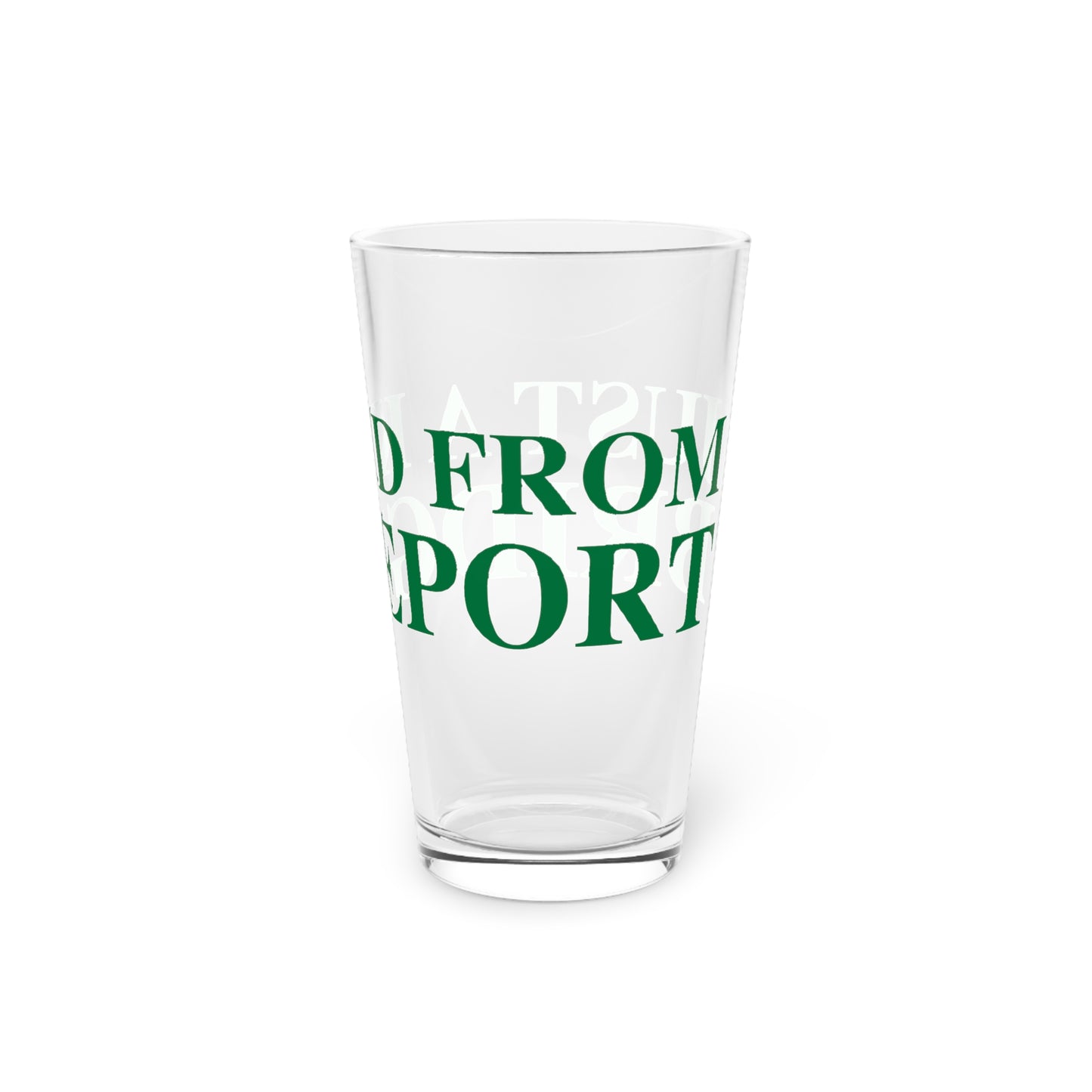 Just a kid from Bridgeport Pint Glass, 16oz