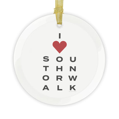 South Norwalk Vision Glass Ornaments