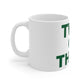 Two O’ Three  Mug 11oz Lucky Green – St. Patrick’s Day