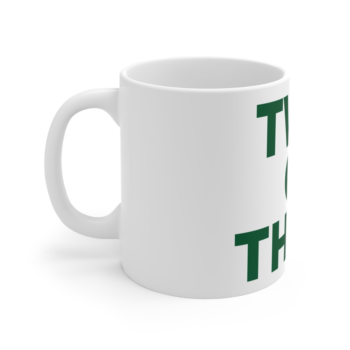 Two O’ Three  Mug 11oz Lucky Green – St. Patrick’s Day