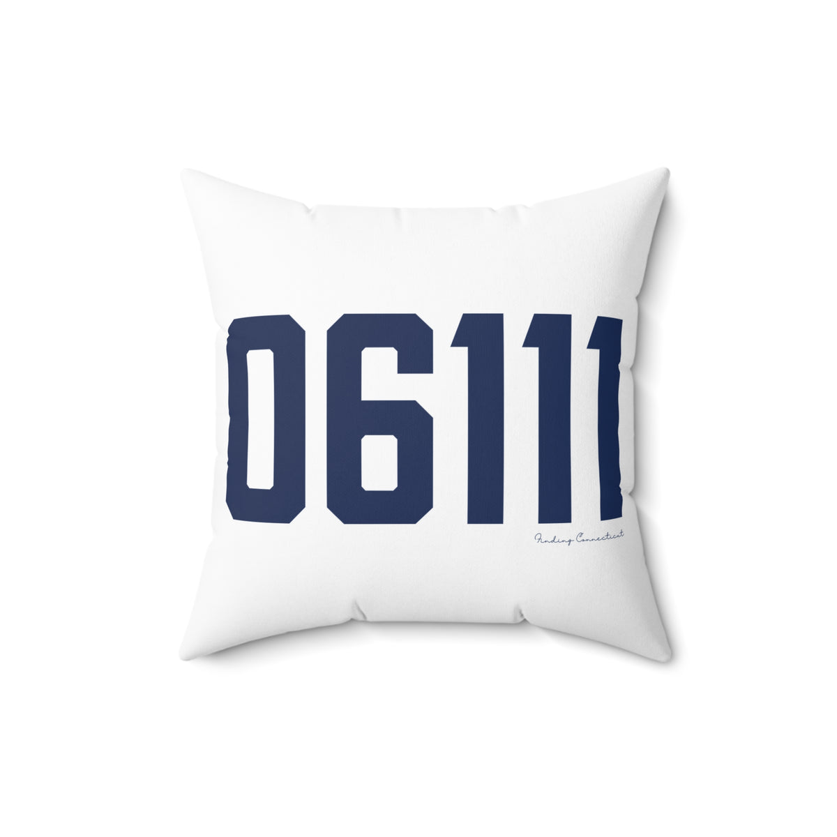 06111 Newington Connecticut Zip Code Polyester Square Pillow
