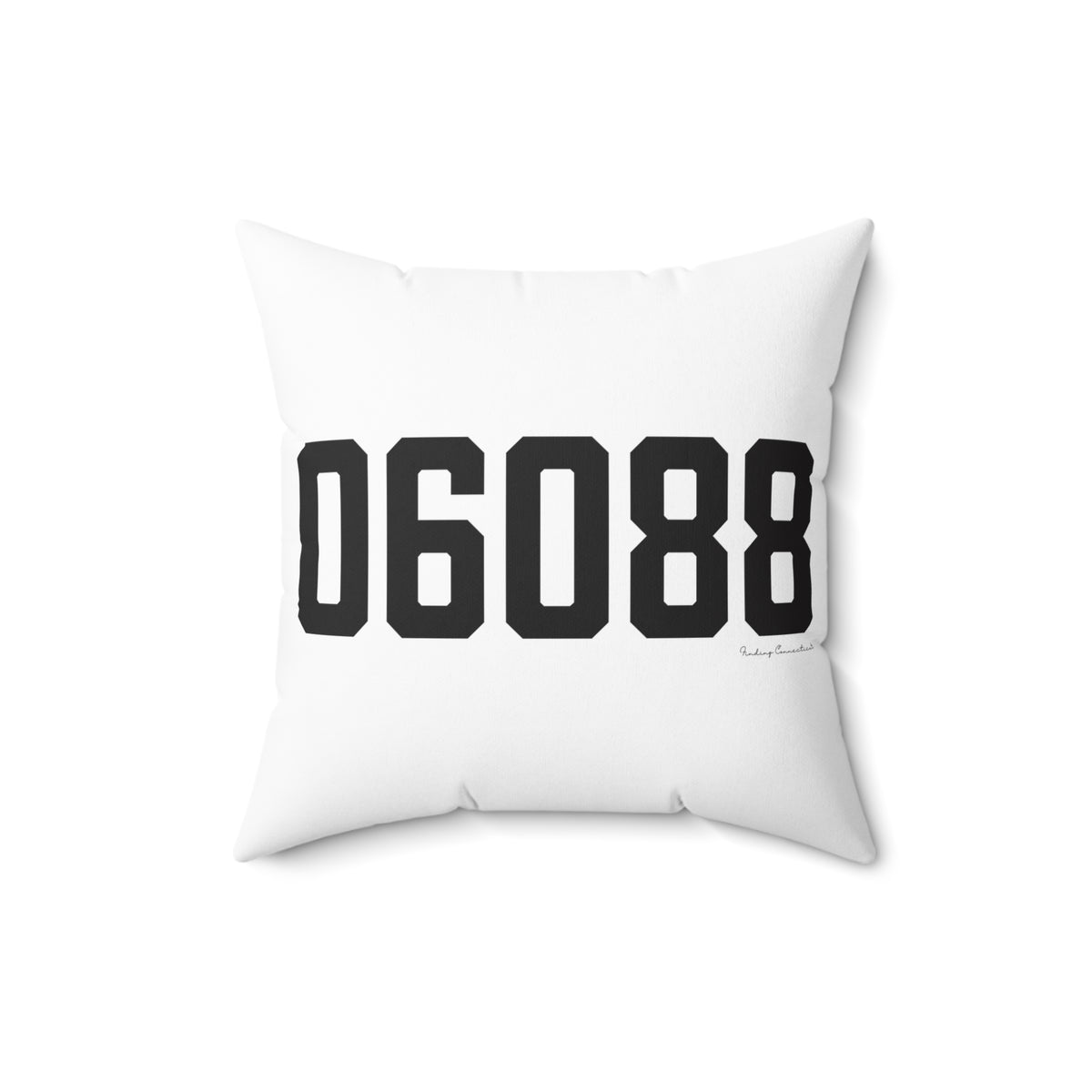 06088 East Windsor Connecticut Zip Code Polyester Square Pillow