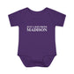 Just a kid from Madison Infant Baby Rib Bodysuit