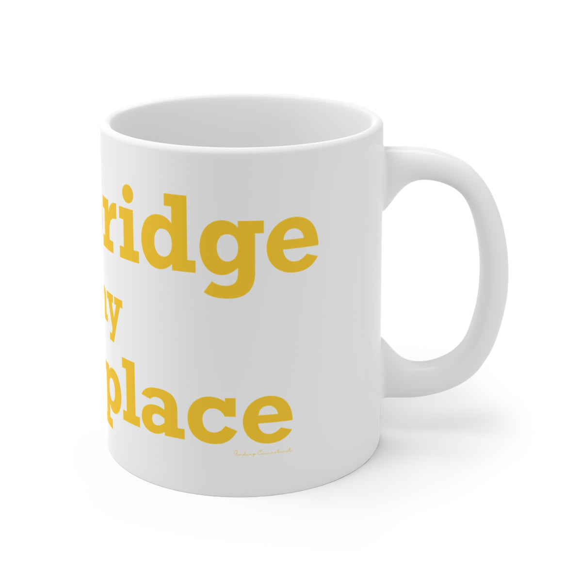 Woodbridge is My Happy Place Zip Code Mug 11oz