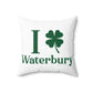 I Clover Waterbury Spun Polyester Square Pillow