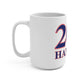 203 Hamden Red White & Blue Mug 15oz