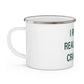 I Really Really Miss Cranbury Enamel Camping Mug