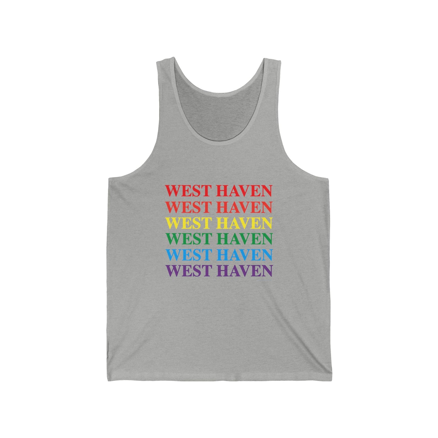 West Haven Pride Unisex Jersey Tank