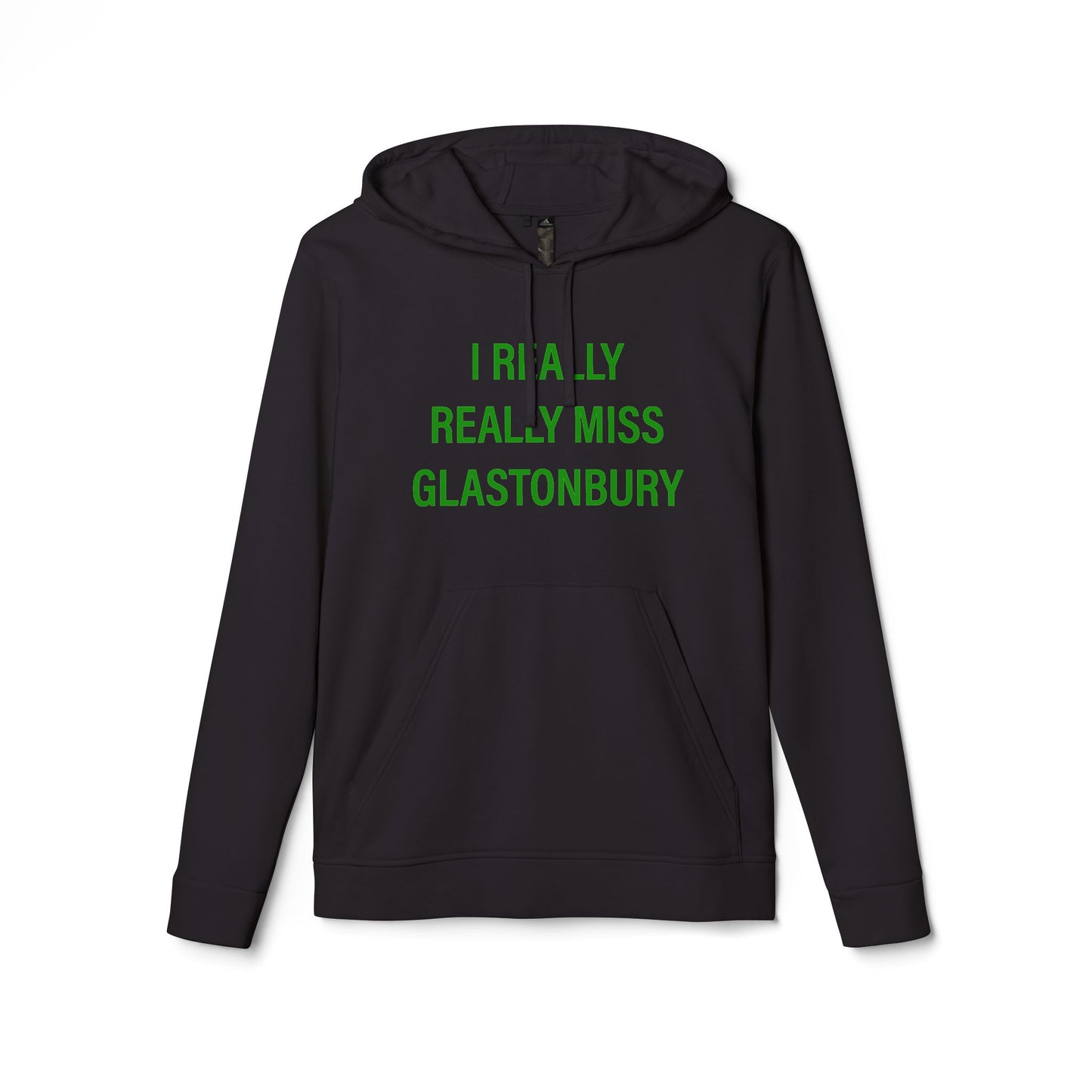 I Really Really Miss Glastonbury adidas Unisex Fleece Hoodie