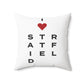 Stratfield Vision Spun Polyester Square Pillow