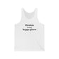 Groton is My Happy Place  Unisex Jersey Tank Top