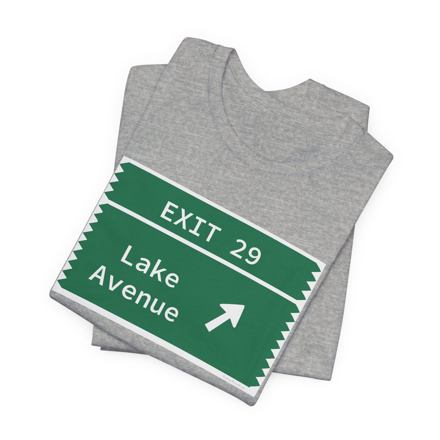 Vintage Merritt Parkway Exit 29 Sign Unisex Jersey Short Sleeve T-Shirt