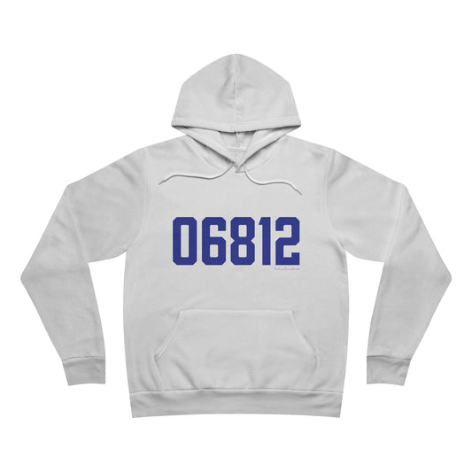 06812 New Fairfield Connecticut Zip Code Unisex Sponge Fleece Pullover Hoodie