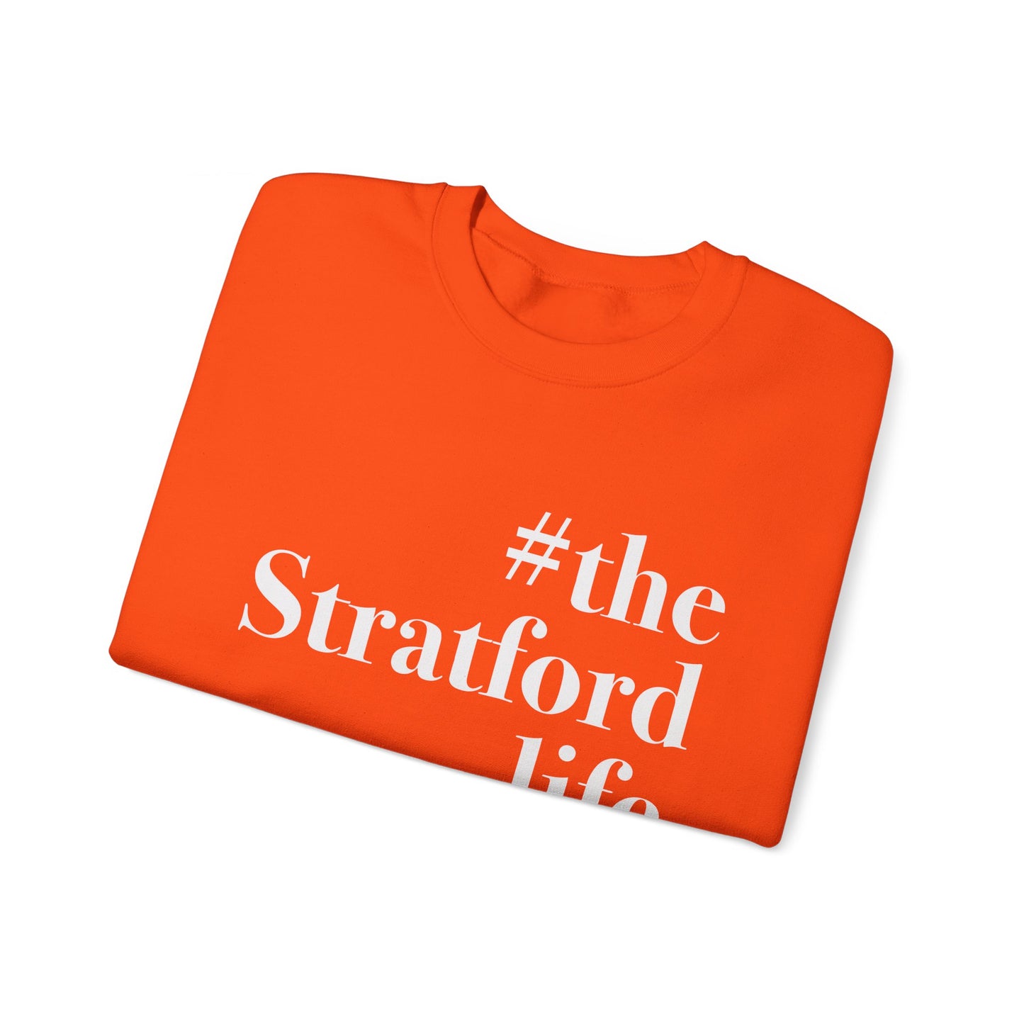 #thestratfordlife Unisex Heavy Blend™ Crewneck Sweatshirt