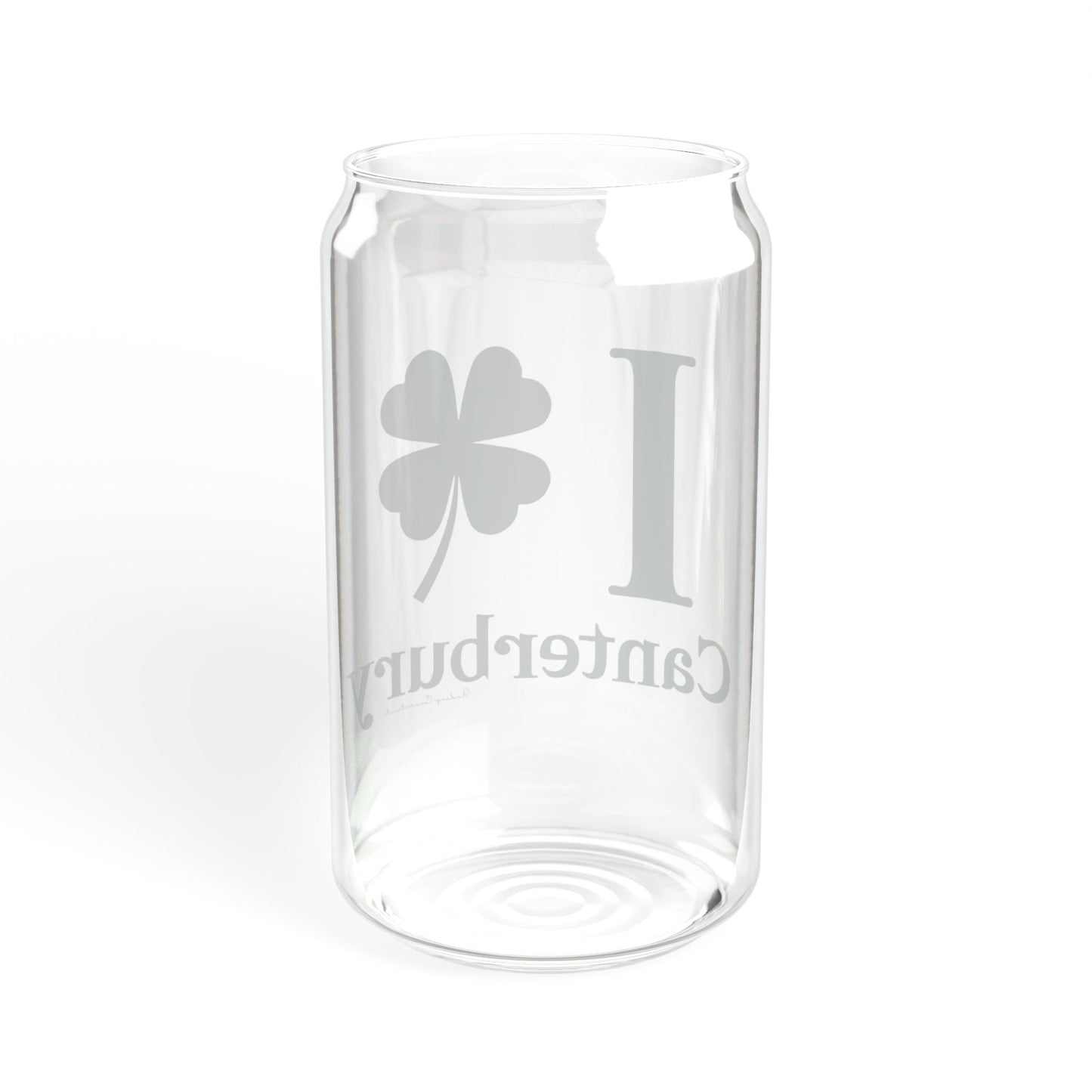 I Clover Canterbury Sipper Glass, 16oz