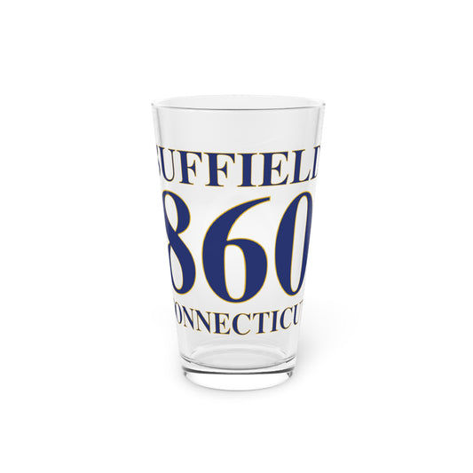 Suffield 860 Connecticut Pint Glass, 16oz