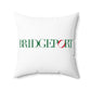 41 Tilt Bridgeport Spun Polyester Square Pillow