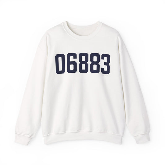 06883 Weston Connecticut Zip Code Unisex Heavy Blend™ Crewneck Sweatshirt