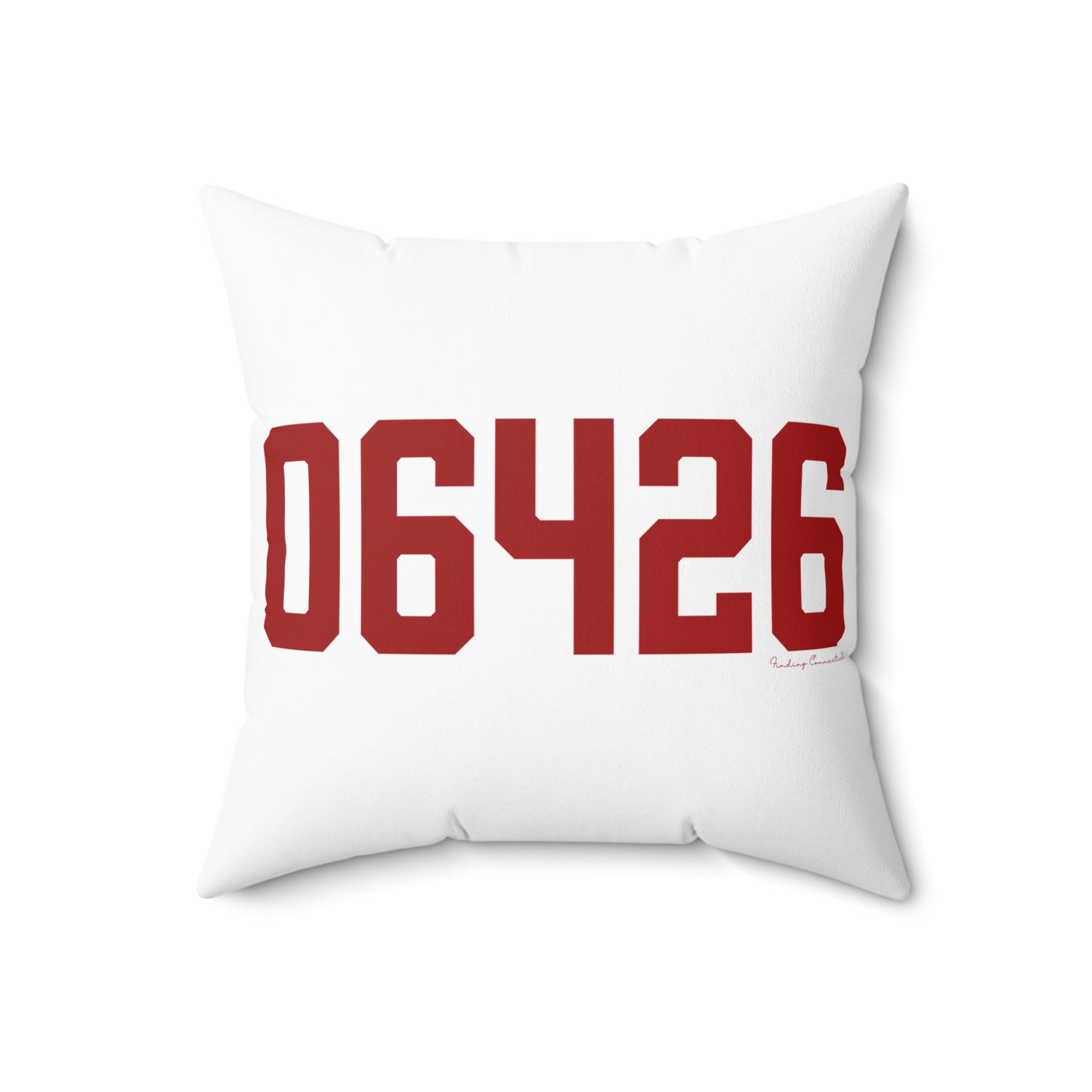 06426 Essex Connecticut Zip Code Spun Polyester Square Pillow