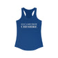 Just a kid from Cheshire Women's Ideal Racerback Tank