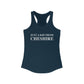 Just a kid from Cheshire Women's Ideal Racerback Tank
