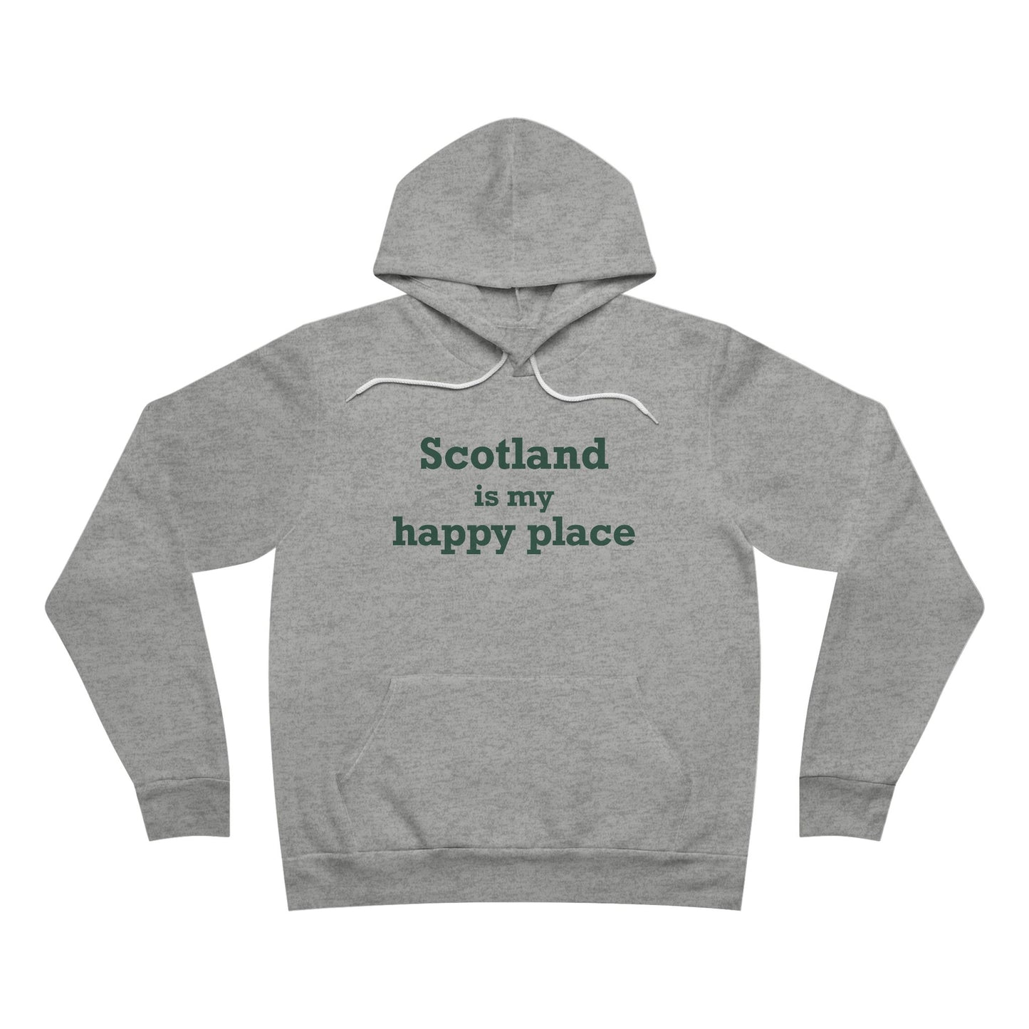 Scotland is My Happy Place Unisex Sponge Fleece Pullover Hoodie
