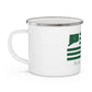 Shelton Connecticut St Patrick’s Day Flag Enamel Camping Mug