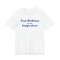 East Haddam is My Happy Place Unisex Jersey Short Sleeve T-Shirt