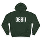 06811 Danbury CT Zip Code Champion Hoodie Sweatshirt