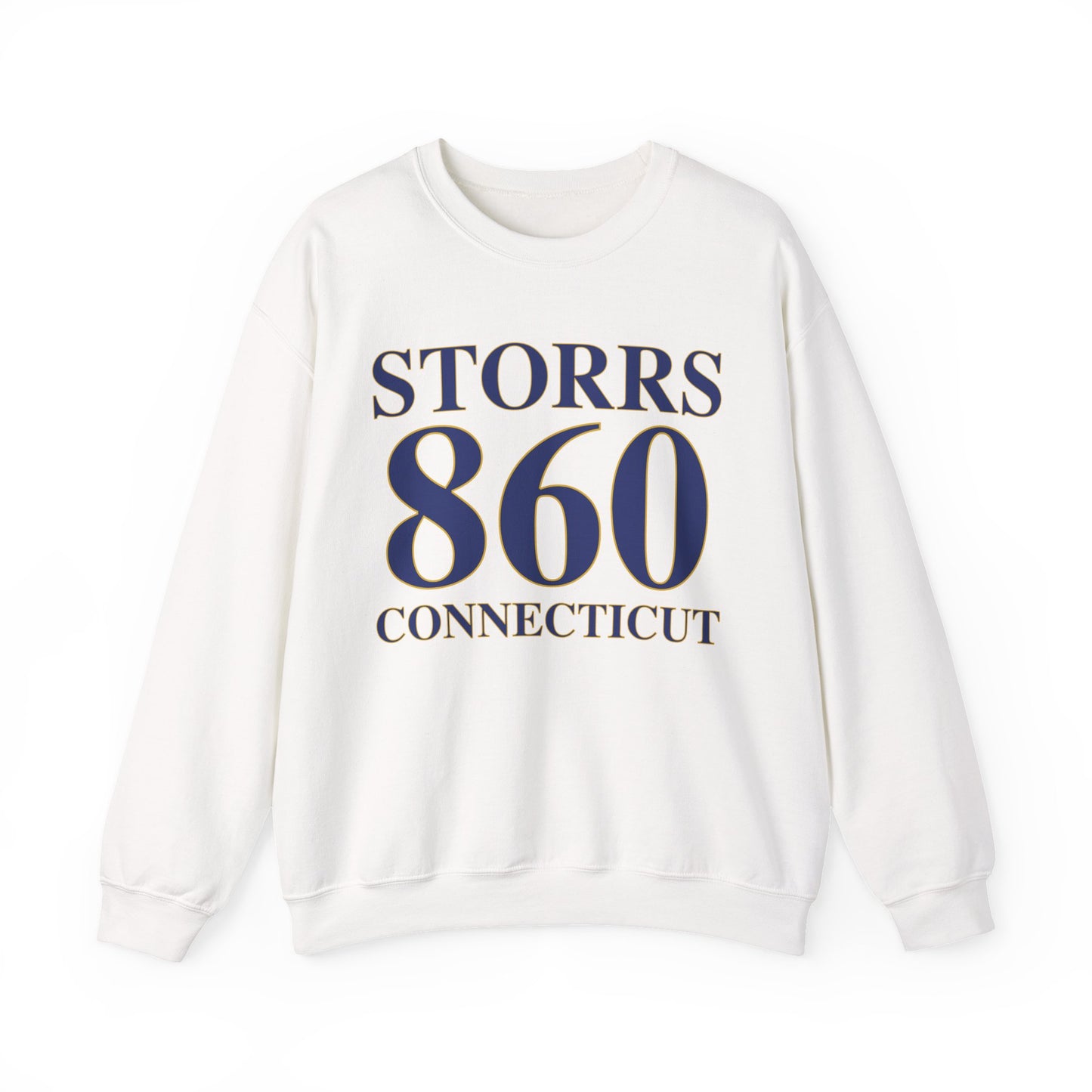 Storrs 860 Connecticut Unisex Heavy Blend™ Crewneck Sweatshirt