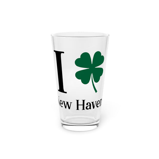 I Clover New Haven Pint Glass, 16oz