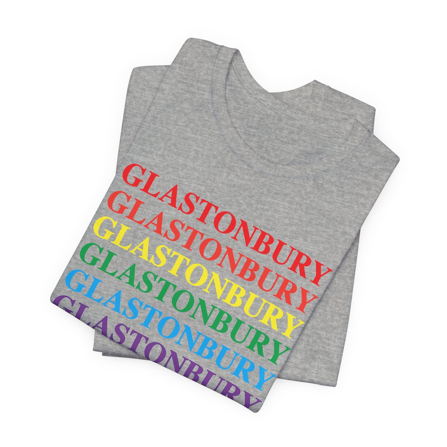 Glastonbury Pride  Unisex Jersey Short Sleeve Tee