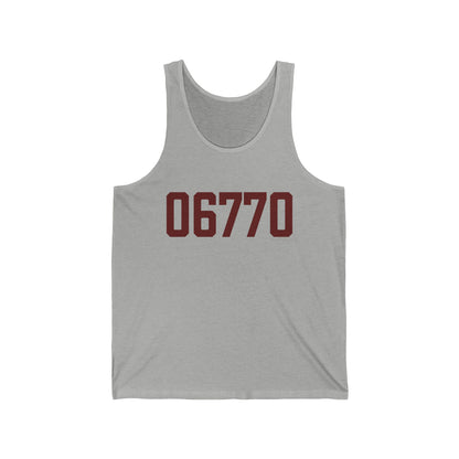 06770 Naugatuck Connecticut Zip Code Unisex Jersey Tank Top